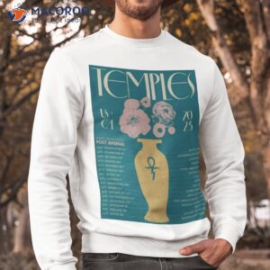 temples usa canada exotico tour 2023 poster shirt sweatshirt