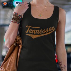 tennessee baseball sports script cursive flag swoosh retro shirt tank top 4