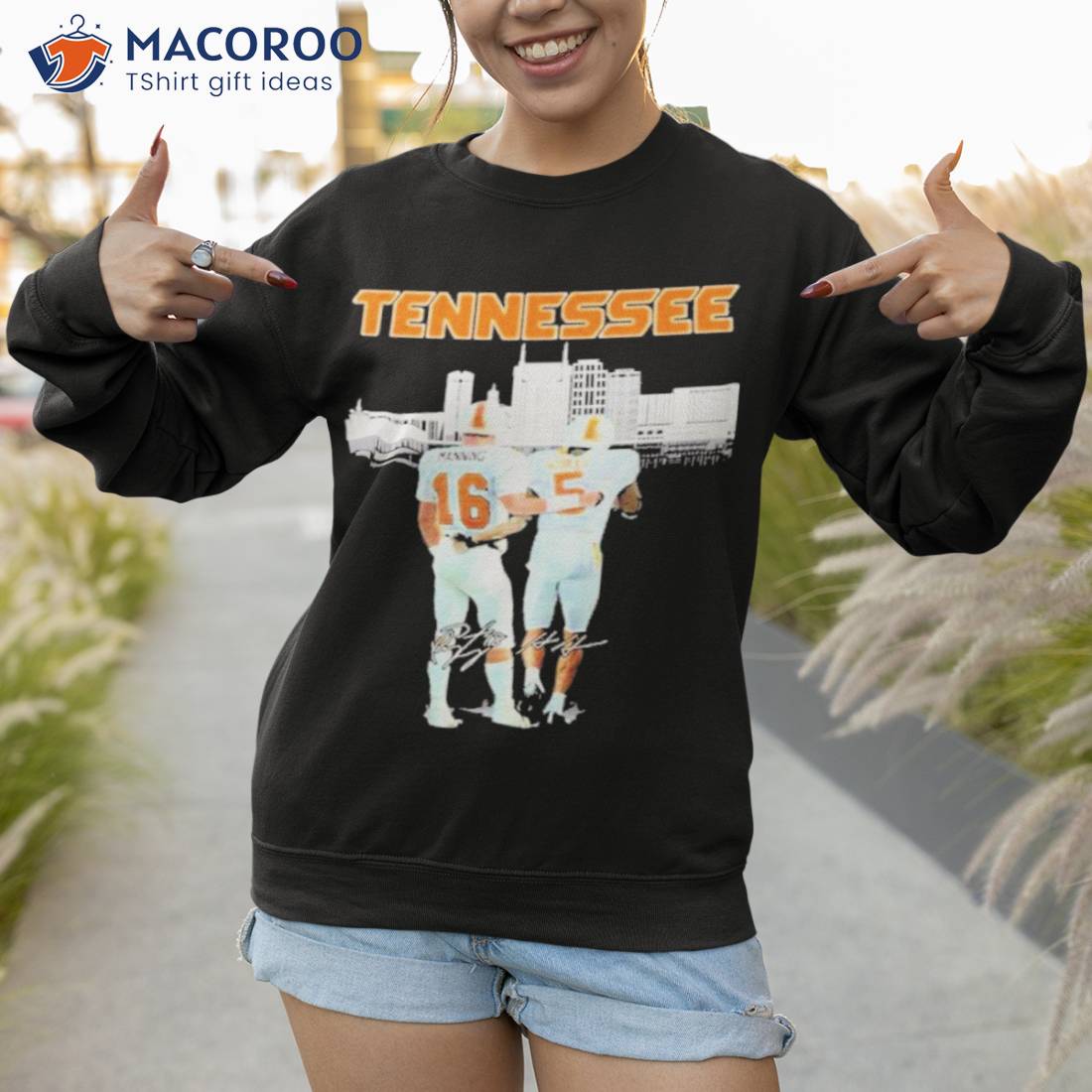 Tennessee Manning Hooker Signature Shirt Tennessee Manning Hooker Signature Shirt