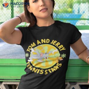 tennis stars cartoon tom and jerry shirt tshirt 1