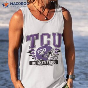 texas christian university tcu football horned frogs shirt tank top