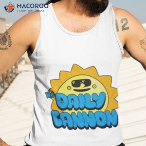 the daily cannon shirt tank top 3