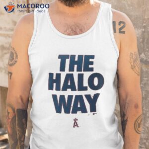 the halo way los angeles angels t shirt tank top