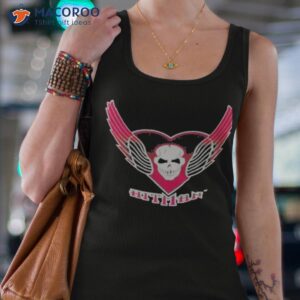 the hitman bret hart skull wings logo shirt tank top 4