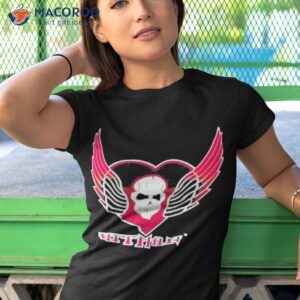 the hitman bret hart skull wings logo shirt tshirt 1