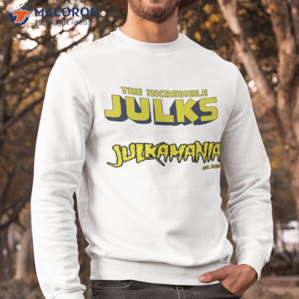 The Incredible Julks Julkamania 2023 Shirt