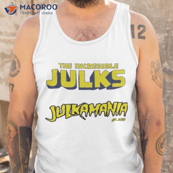 The Incredible Julks Julkamania 2023 Shirt