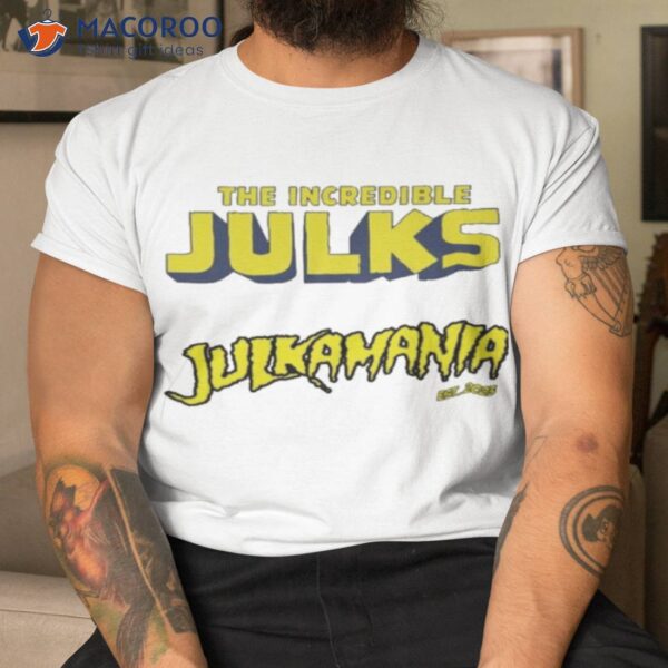 The Incredible Julks Julkamania 2023 Shirt