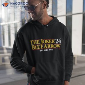 the joker blue arrow 24 denver basketball shirt hoodie 1