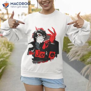 the joker persona 5 shirt sweatshirt