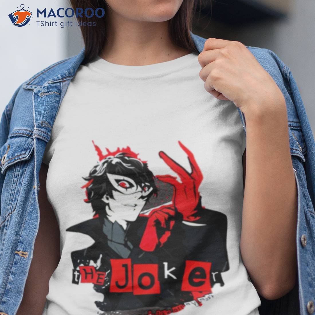 Protagonist Joker Persona 5 Men's Black T-shirt : Target