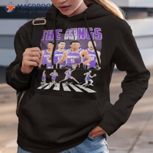 the kings malik monk keegan murray deaaron fox and domantas sabonis abbey road signatures shirt hoodie 3