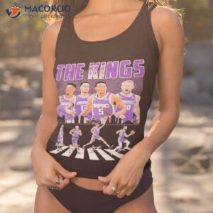The Kings Malik Monk Keegan Murray Deaaron Fox And Domantas Sabonis Abbey Road Signatures Shirt