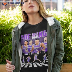 The Kings Malik Monk Keegan Murray Deaaron Fox And Domantas Sabonis Abbey Road Signatures Shirt