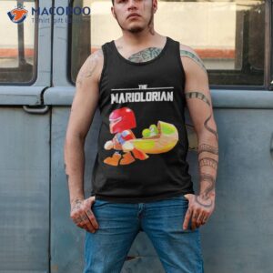the mariolorian mario game shirt tank top 2