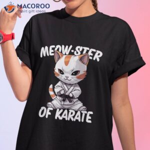 The Meow-ster Of Karate Shirt