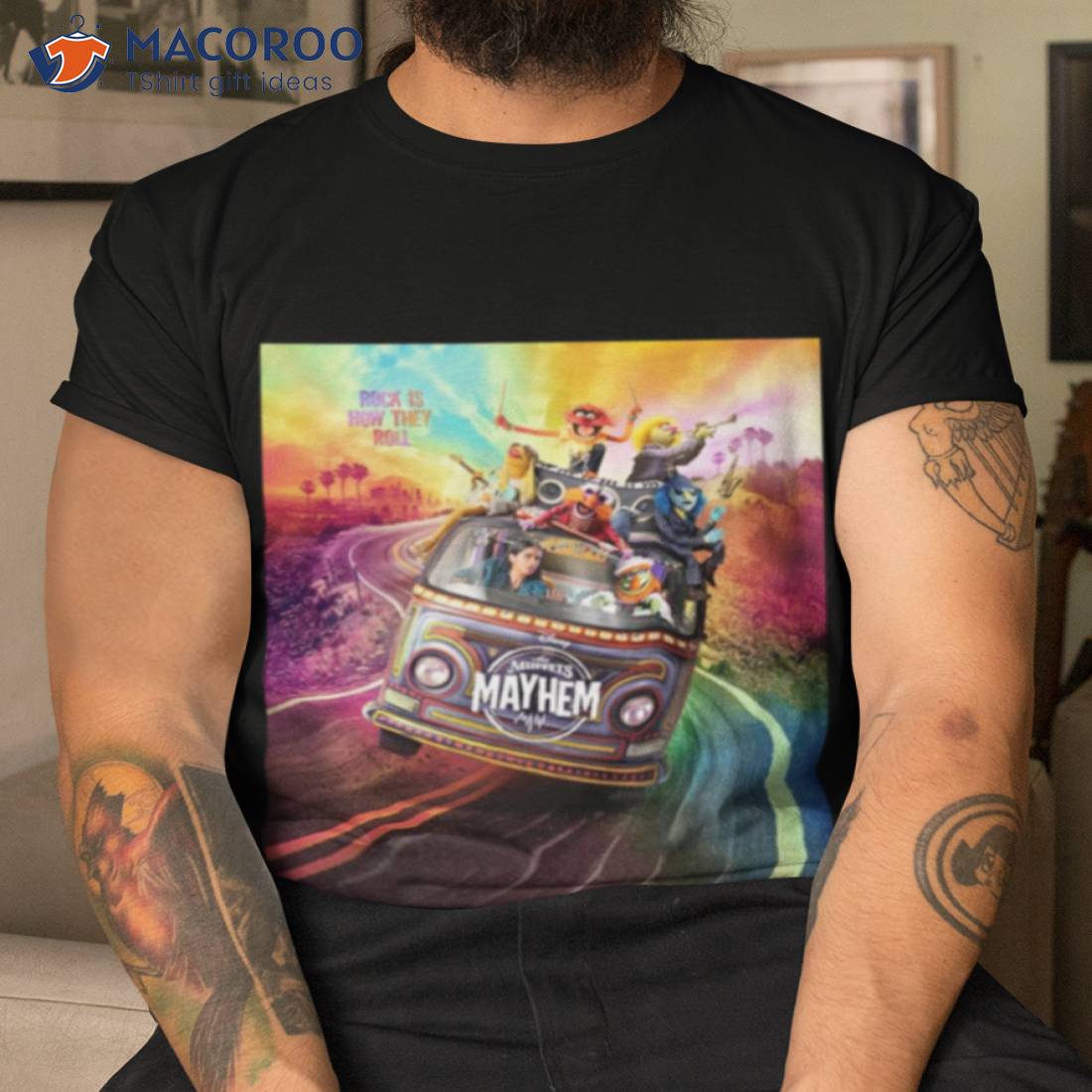 The Muppets Mayhem Official Poster Shirt The Muppets Mayhem Official Poster Shirt