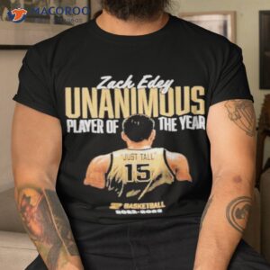 the purdue zach edey player of the year shirt tshirt