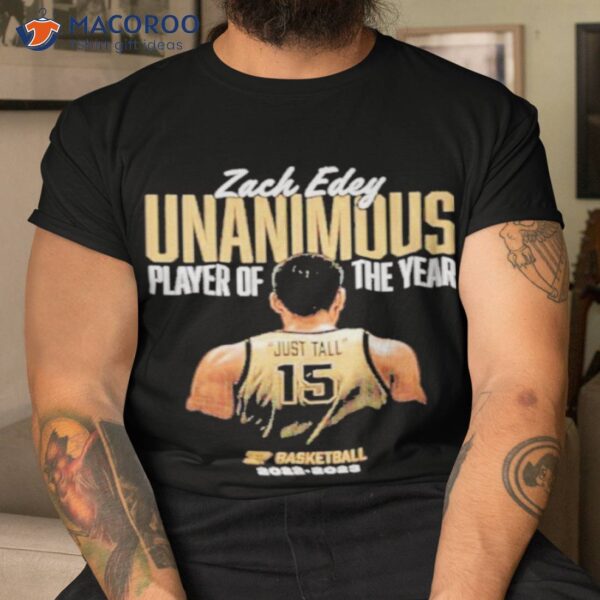 The Purdue Zach Edey Player Of The Year Shirt