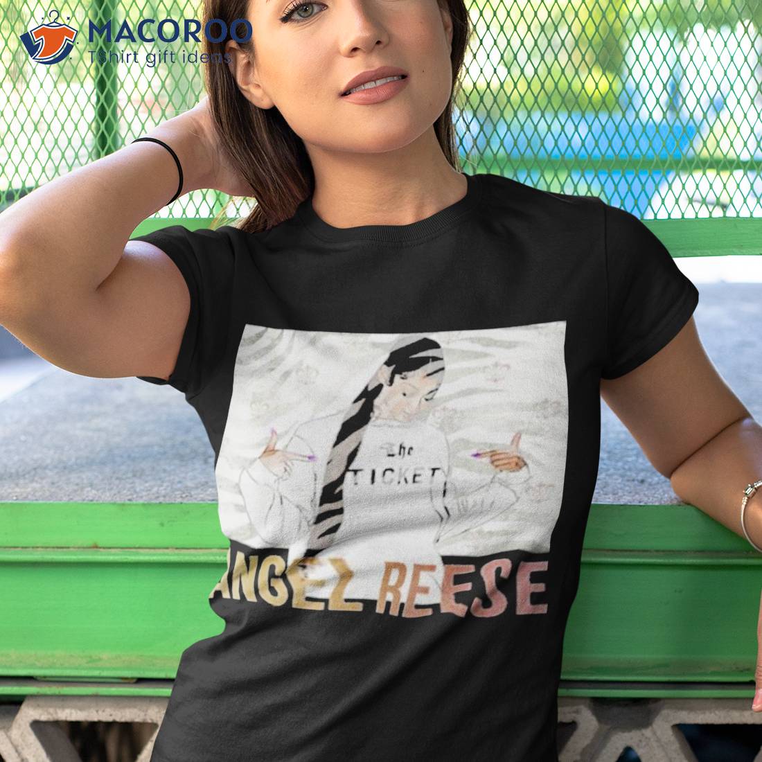 The Sports Art Angel Reese Shirt The Sports Art Angel Reese Shirt