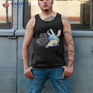 the stitch be with you lilo and stitch star wars shirt tank top 2