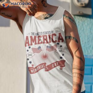 The United States Of America Since 1868 Memorial Day Weekend Shirt 3 the united states of america since 1868 memorial day weekend shirt tank top 1