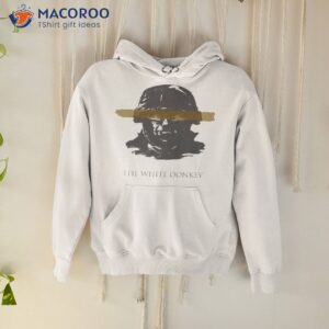 The White Donkey Hand Painted Arshirt