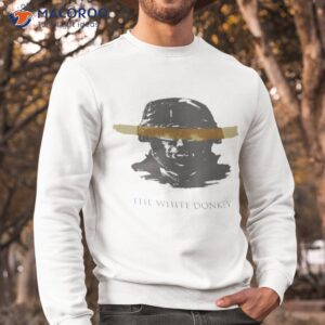The White Donkey Hand Painted Arshirt 2 the white donkey hand painted art shirt sweatshirt