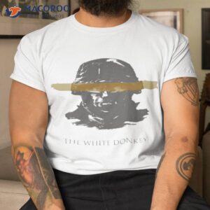 The White Donkey Hand Painted Arshirt