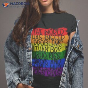 The World Has Bigger Problems Lgbt Bi Pride Month 2023 Shirt