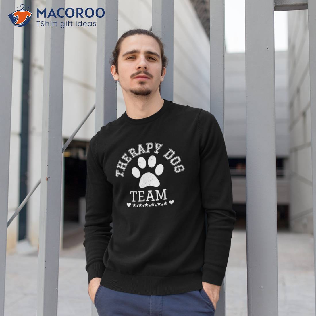 Therapy Dog Team Apparel For Visits To School & Library Shirt Therapy Dog Team Apparel For Visits To School & Library Shirt