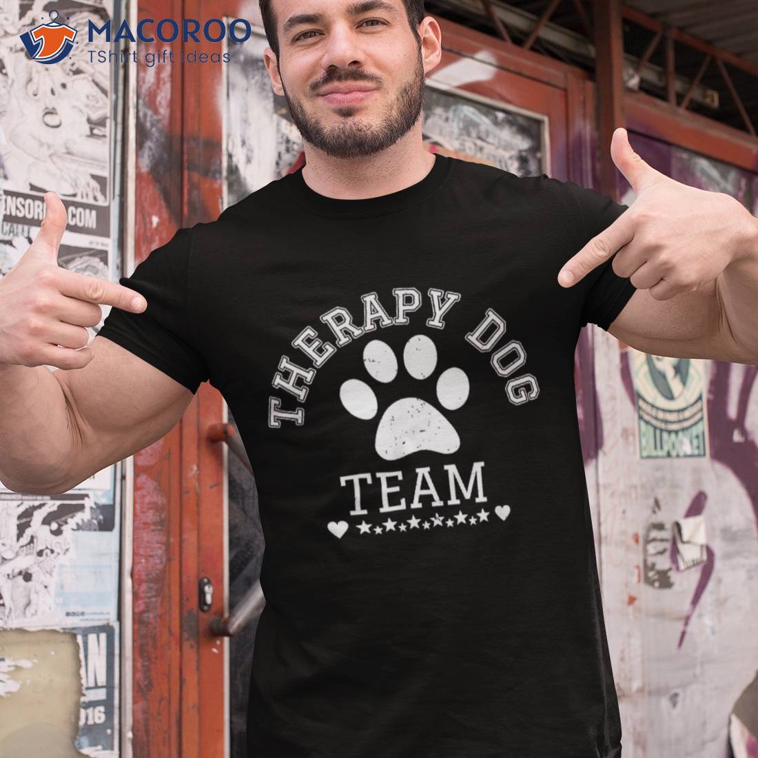 Therapy Dog Team Apparel For Visits To School & Library Shirt Therapy Dog Team Apparel For Visits To School & Library Shirt