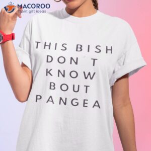 This Bish Don’t Know Bout Pangea Rap Quote Lil Dicky Shirt