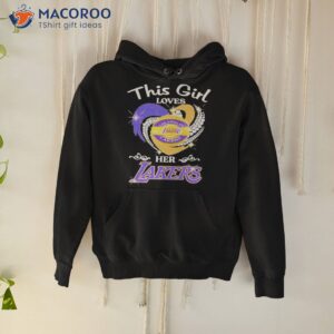 this girl loves her los angeles lakers 2023 nba playoff shirt hoodie