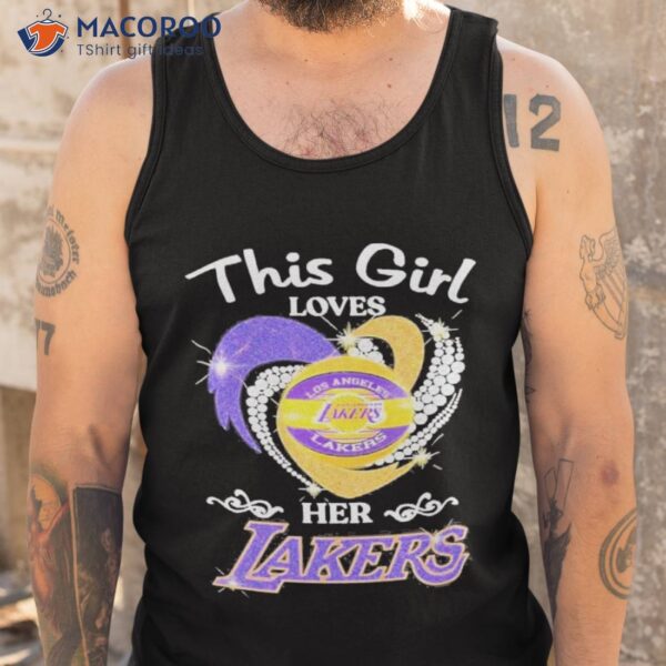 This Girl Loves Her Los Angeles Lakers 2023 Nba Playoff Shirt