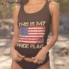 This Is My Pride Flag Usa American 4th Of July Patriotic Shirt