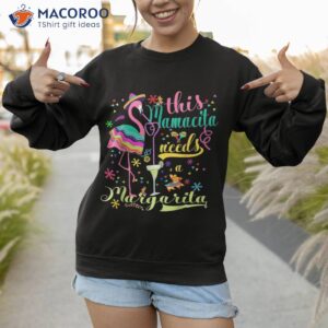 this mamacita needs a margarita cinco de mayo pink flamingo shirt sweatshirt