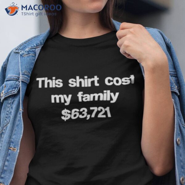 This Shirt Cost My Family 60721 Now I Can Read Without Moving My Lips Shirt