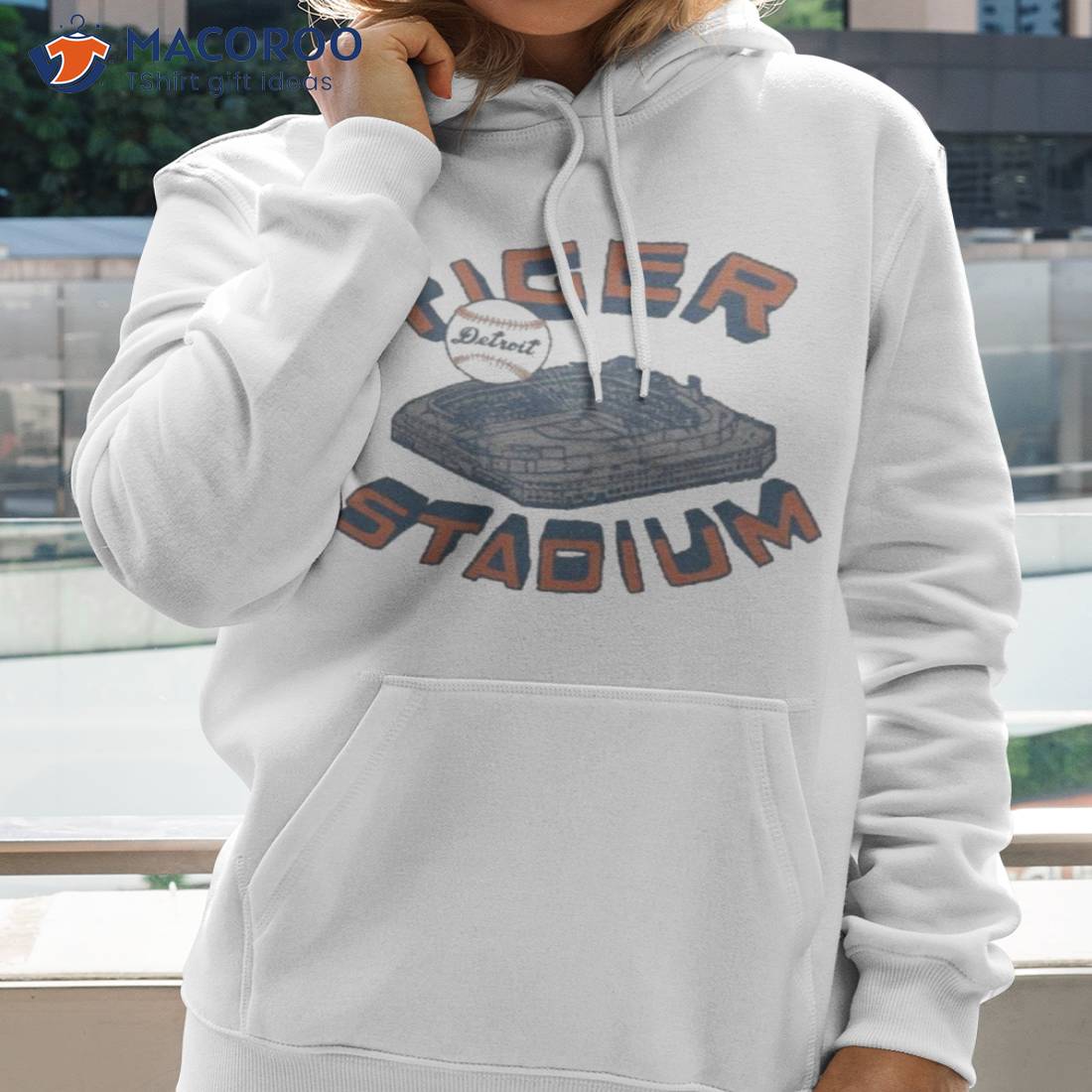 Tiger Stadium Detroit T-shirt - Shibtee Clothing