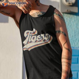 tigers sports name vintage retro gift boy girl shirt tank top 1