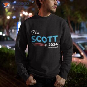 tim scott 2024 for president election campaign us flag shirt sweatshirt 3