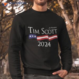 tim scott 2024 for president election campaign us flag shirt sweatshirt 4