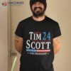 Tim Scott 2024 For President Election Campaign Us Flag Shirt