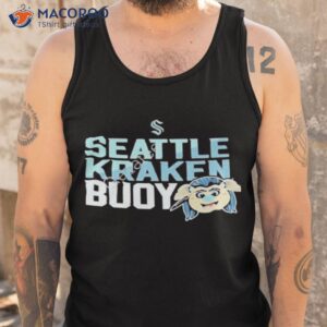 toddler seattle kraken deep sea blue mascot head shirt tank top