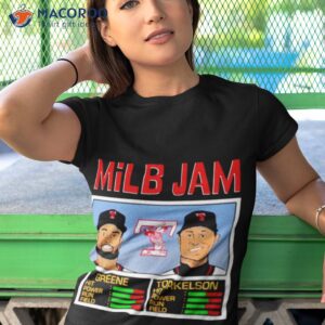 toledo mud hens torkelson and greene hens jam shirt tshirt 1