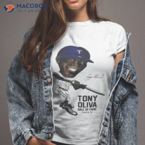 tony oliva hall of fame shirt tshirt 2