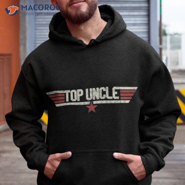 Top Uncle Funny Vintage 80’s Gift 80s 1980 Shirt