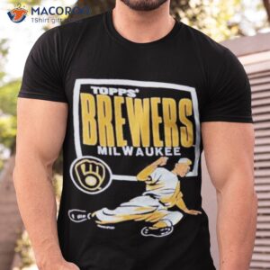 Topps Milwaukee Brewers Baseball Shirt