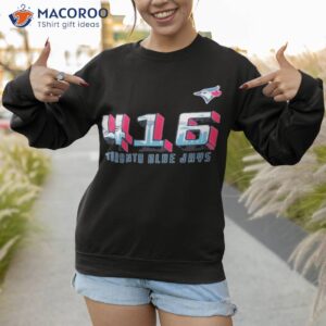 toronto blue jays hometown in the 416 t shirt sweatshirt 1