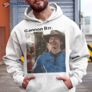 trevor staub gannon brr t shirt hoodie